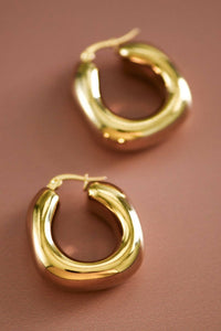 Small Gold Huggies