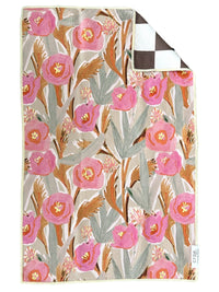 Reeds: Reversible Hand Towel: Cream/Brown / Hand Towel