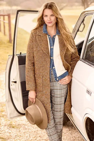 Tweed Duster Coat