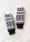 Diamond Pattern Mittens