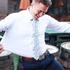 White Hustle Dress Shirt - Long Sleeve: Slim / XL