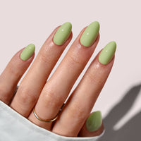 Short Almond Square Spring Nails