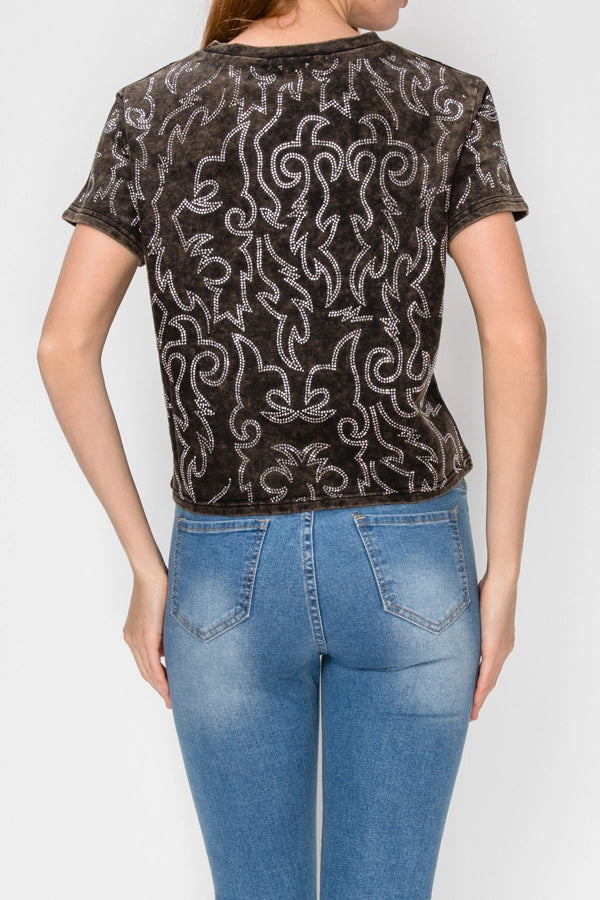 Rhinestone Top
