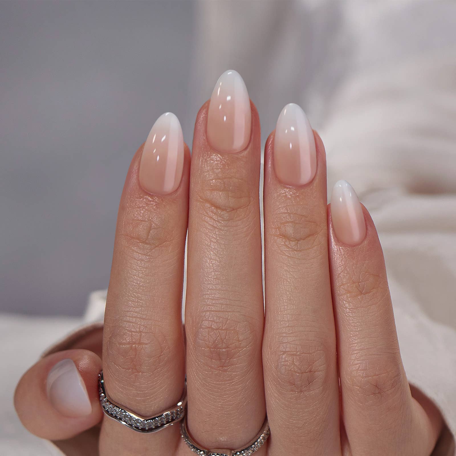 Pink Glazed Pure Press On Nails