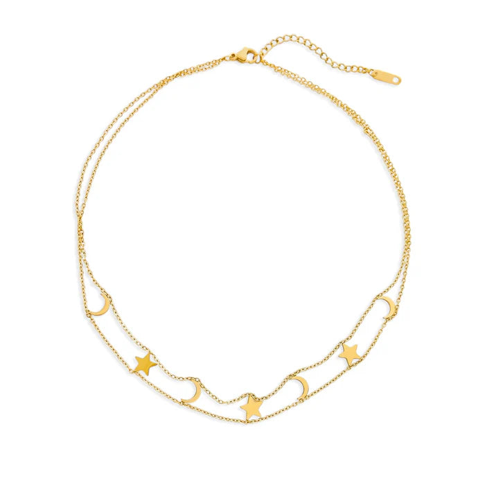 Moon & Star Choker*
