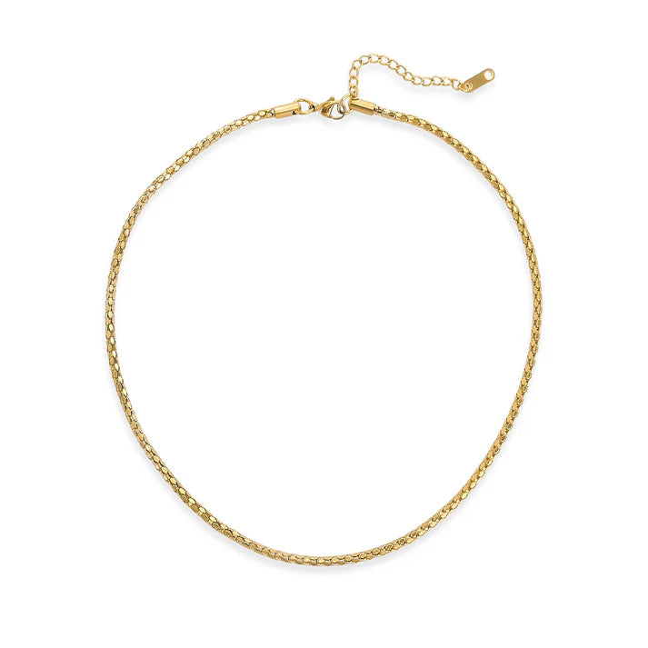Thin Water Resistant Necklace