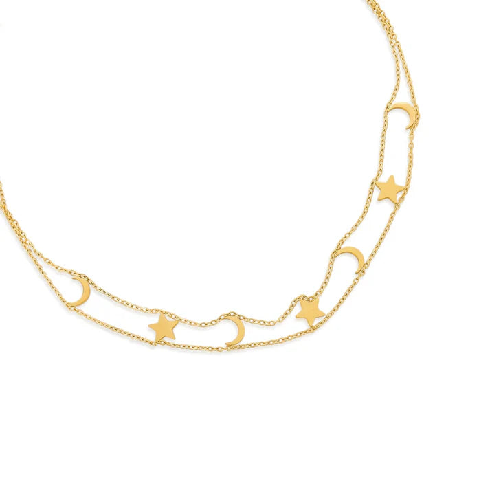 Moon & Star Choker*