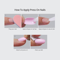 Power Pink Press-On Nails | Short Almond Soft Gel Nails