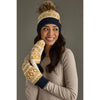 Diamond Pattern Mittens