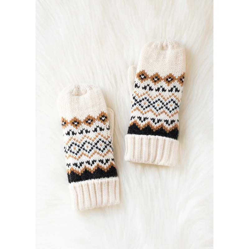 Patterned Mittens
