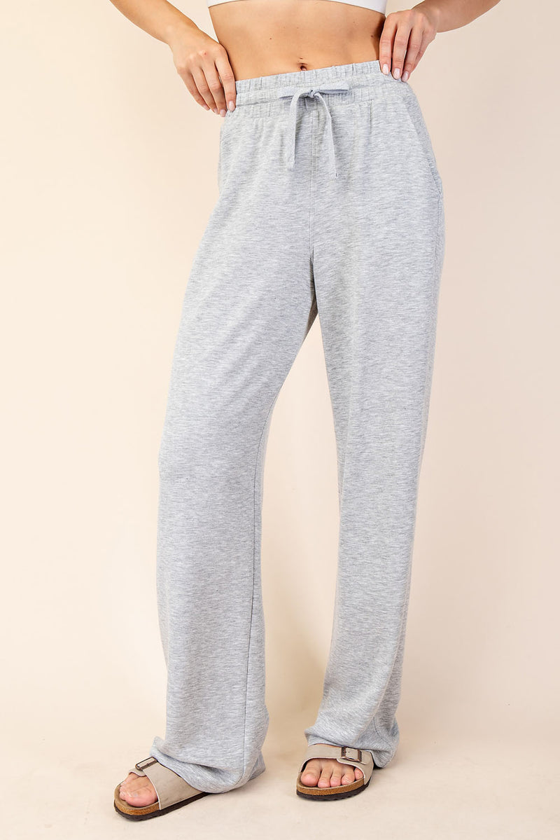 MODAL POLY SPAN SCUBA STRAIGHT PANT
