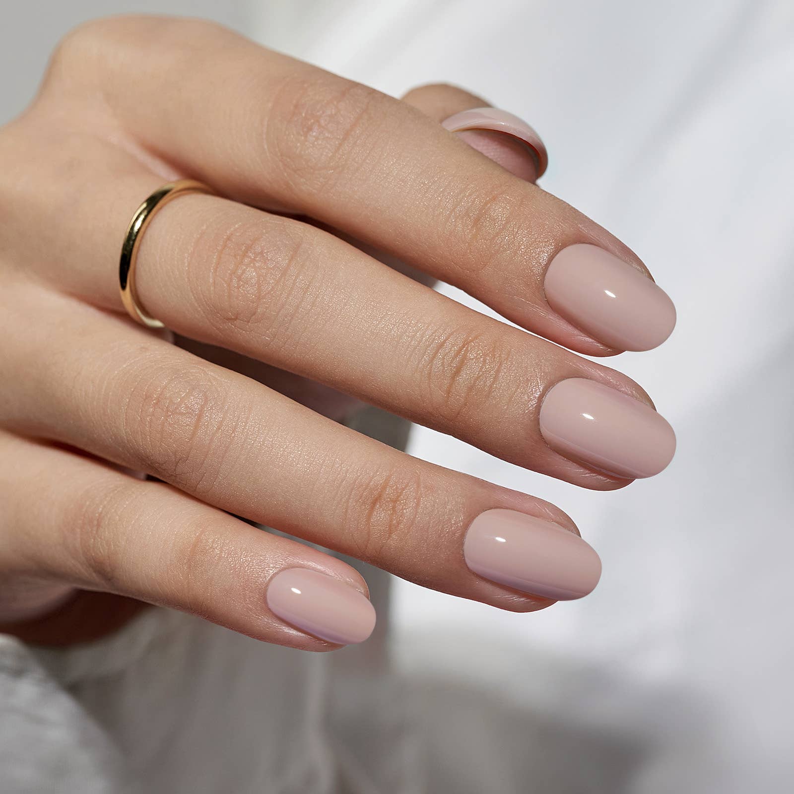 Pink Glazed Pure Press On Nails