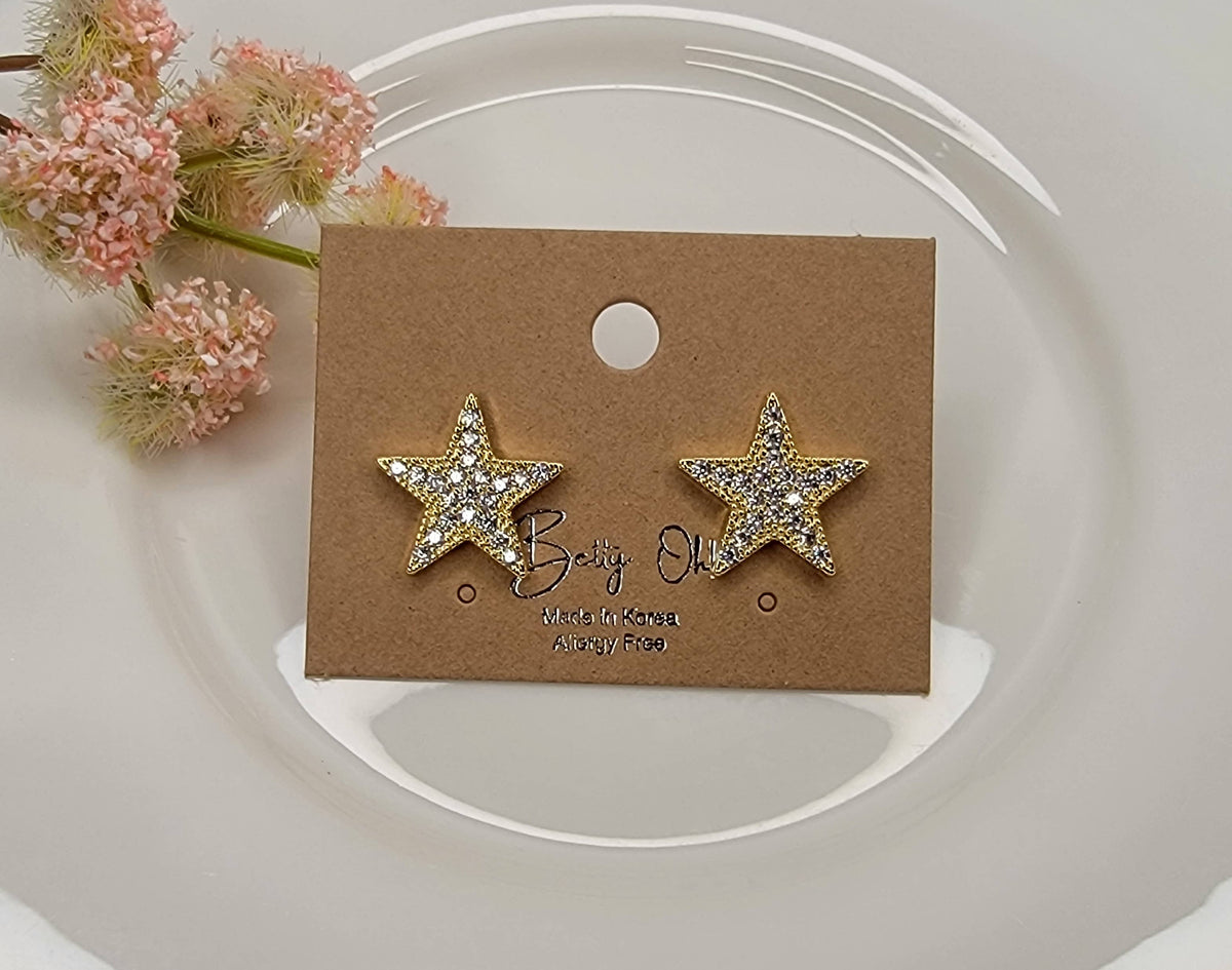 Star Post Earrings