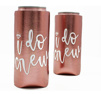 I Do Crew Slim Drink Sleeve -2 Pack