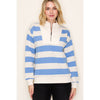 Striped Quarter Zip