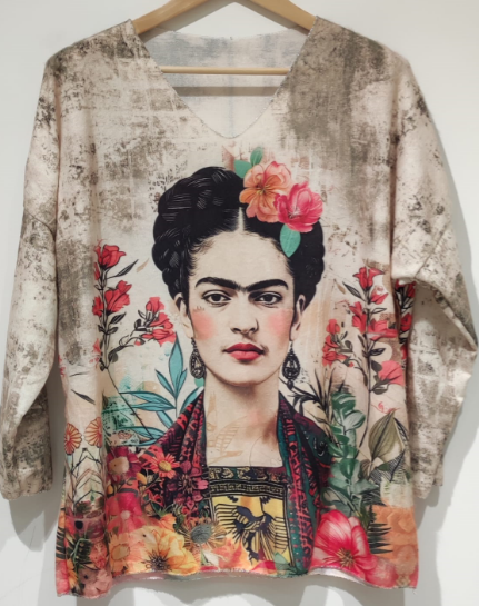 Italian Cozy Beige Frida Sweater One Size LOOWIE