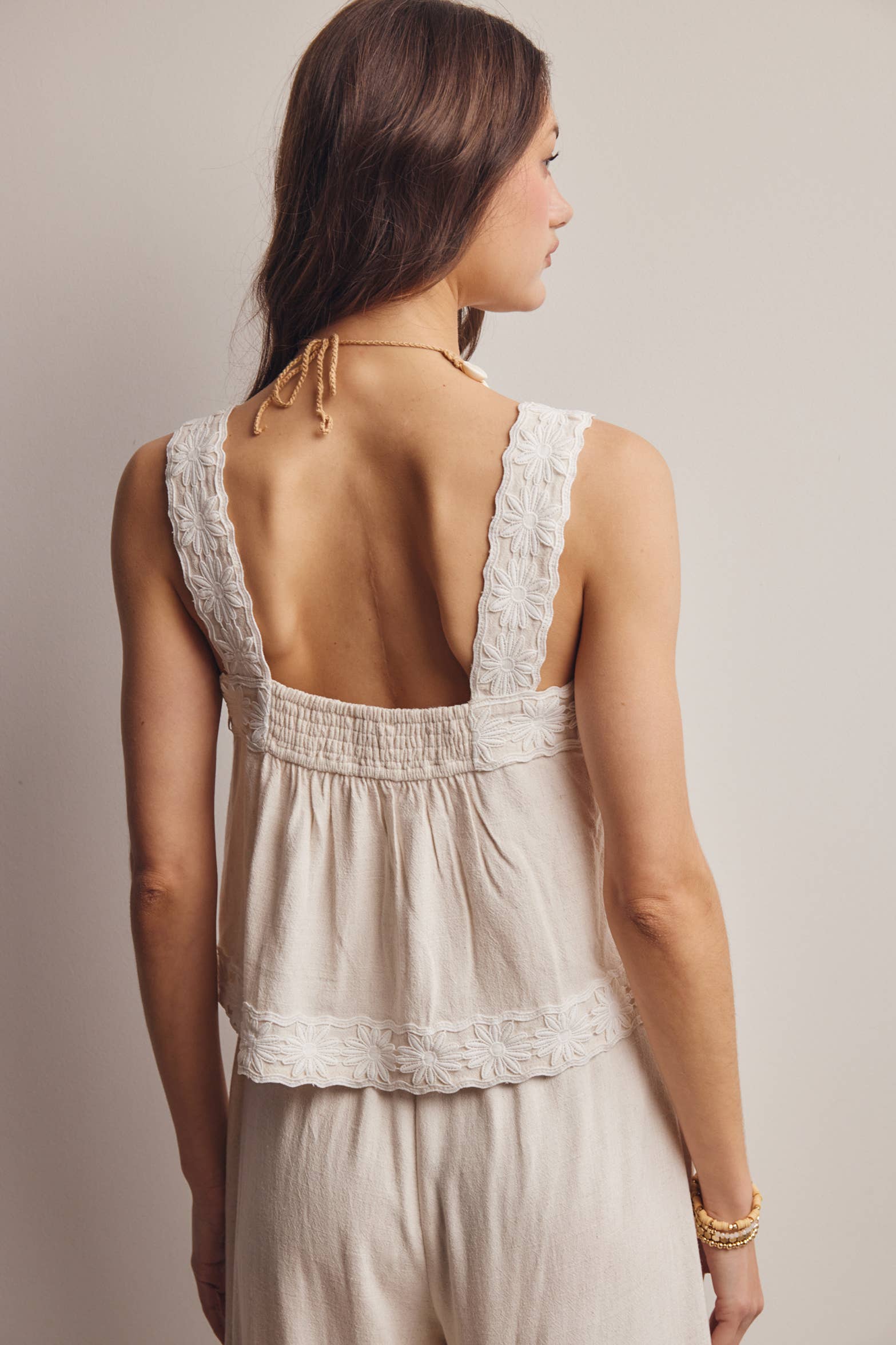 Tank & Wide-Leg Pants Set