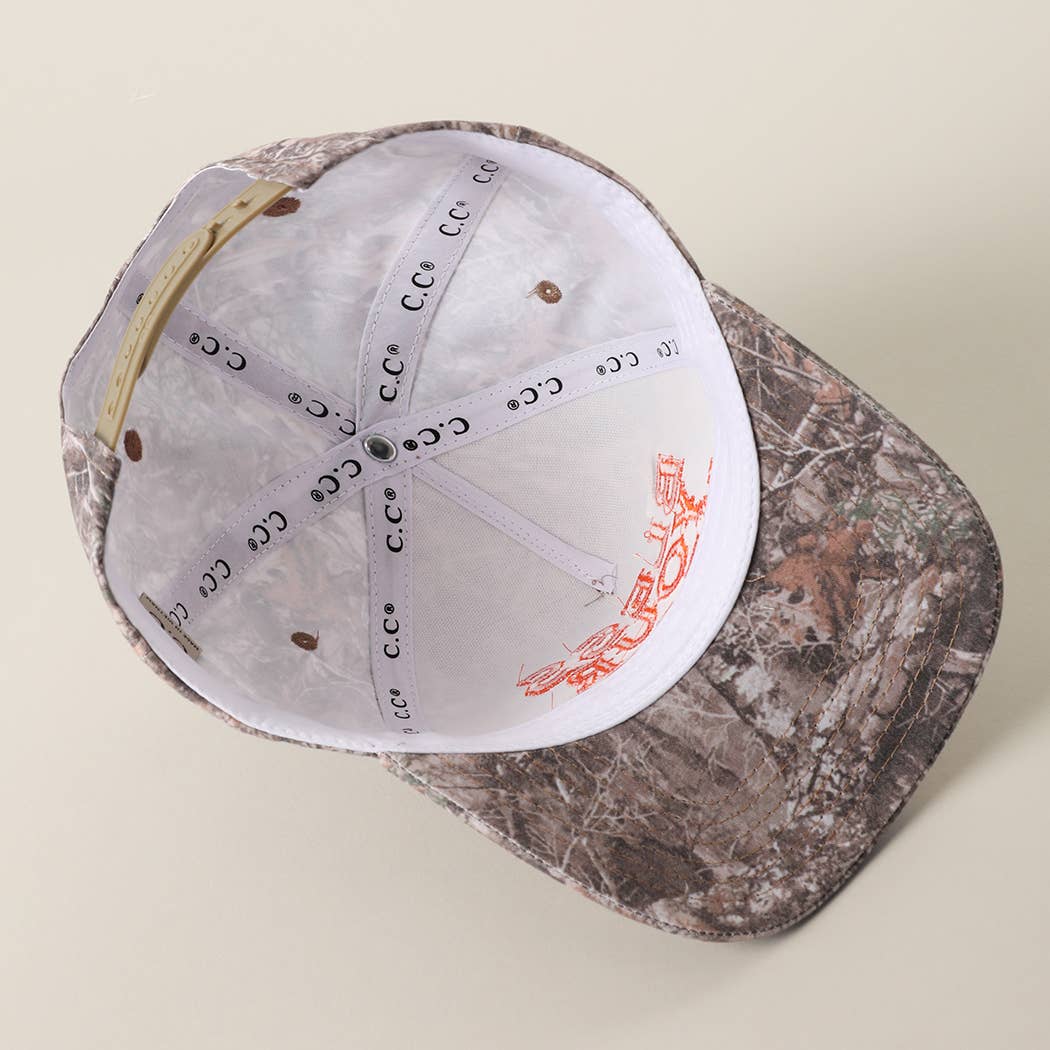 BLESS YOUR HEART Embroidery Camo Trucker Hat
: LT CAMO