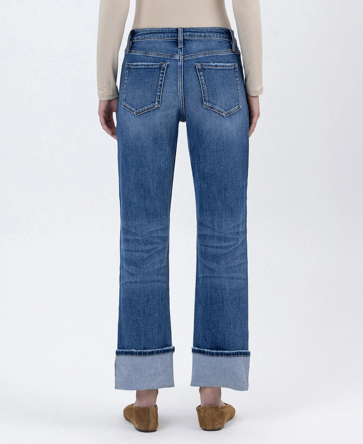 Cuffed Ankle Straight