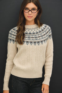 Lightweight Nordic Sweater