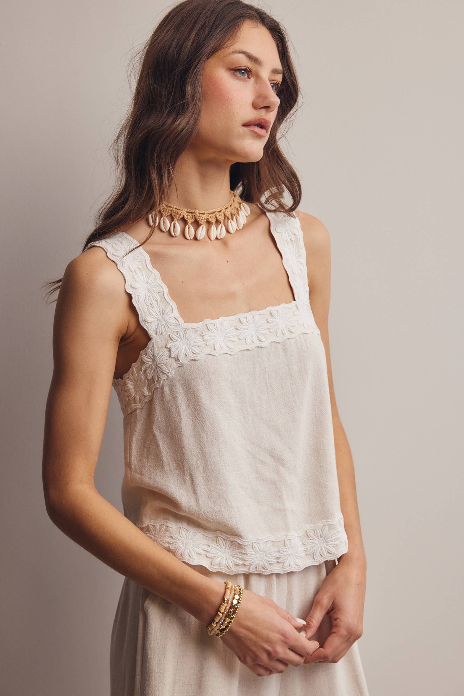 Tank & Wide-Leg Pants Set