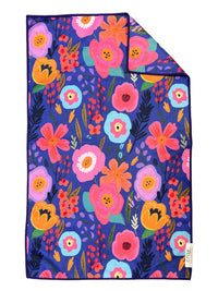 Violaceous: Double-Sided Hand Towel: Purple / 17x27 in