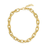 Textured Paperclip Necklace