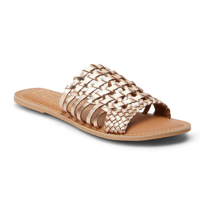 Metallic Aruba Slide Sandal