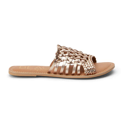 Metallic Aruba Slide Sandal