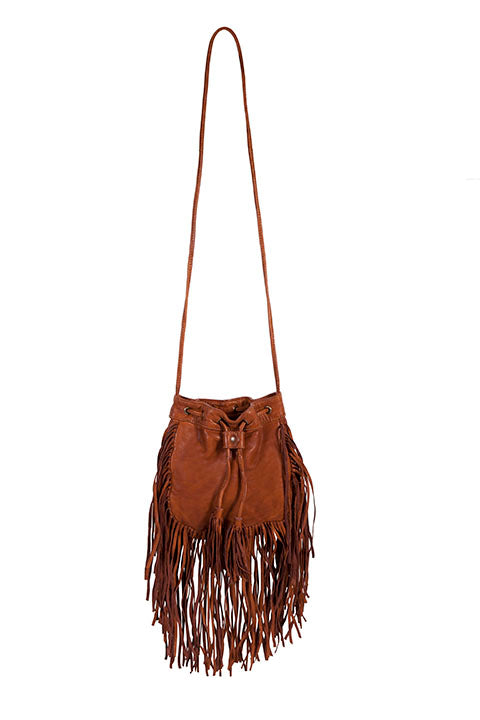 Fringe Leather Handbag