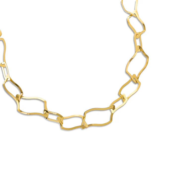 Wavy sculpted Necklace