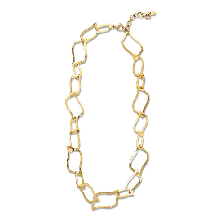 Wavy sculpted Necklace