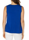 Sleeveless V-neck Knit Top