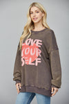 Graphic Print Sweatshirt