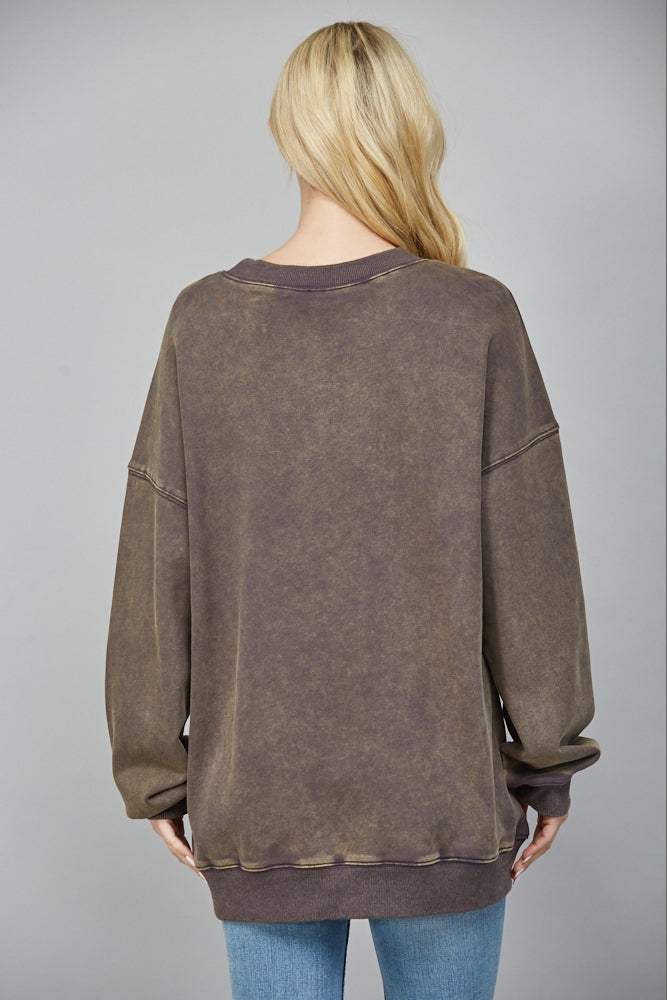 Graphic Print Sweatshirt