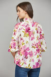 Floral Eyelet Blouse