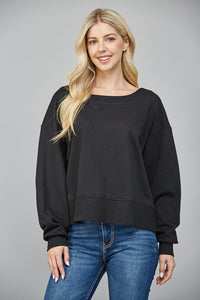 Bow Back Sweatshirt
