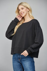 Bow Back Sweatshirt