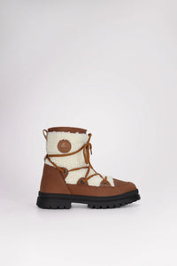 Maxine Lace Up Ice Gripper Boots