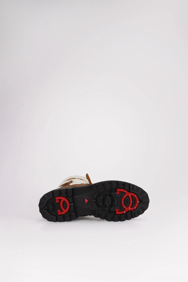 Maxine Lace Up Ice Gripper Boots