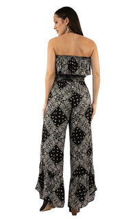 Bandana Print Jumpsuit