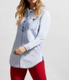 Pop Over Tunic with Fancy Buttons