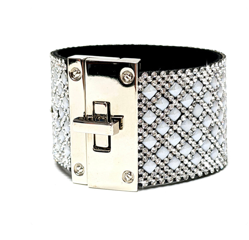 Bling Cuff with Turn Style Clasp