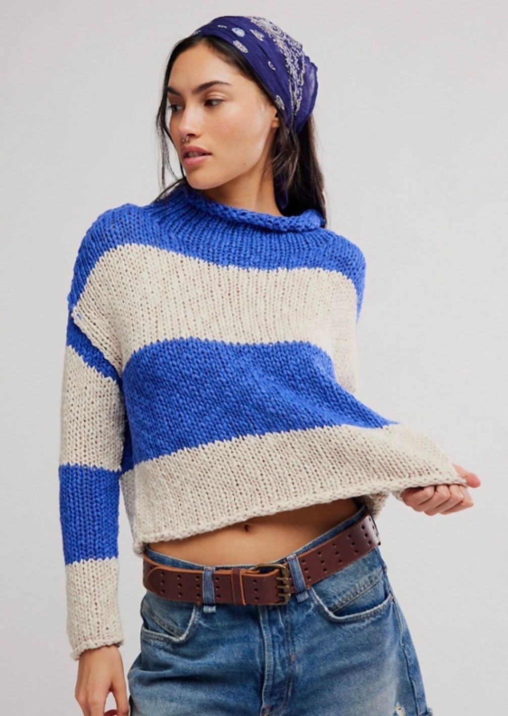 Opal Rugby Striped Sweater