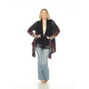 Aztec Scarf Open Cardigan