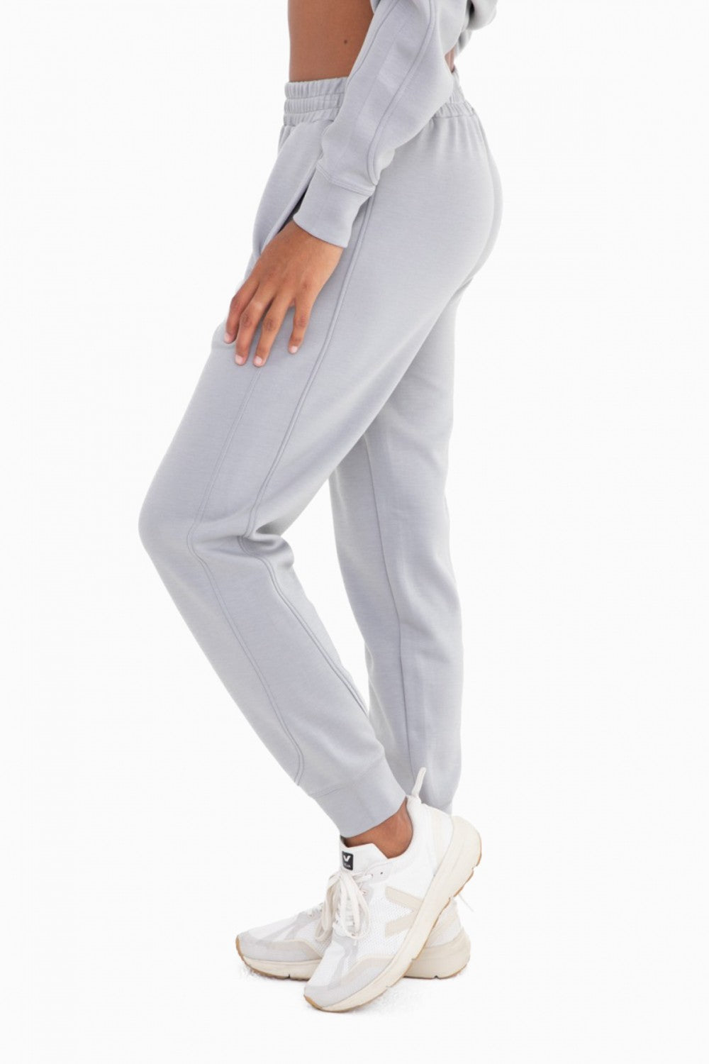 Elevated Contrast Seam Joggers