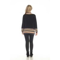 Black Eyelash Open Front Cardigan