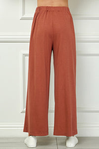 Wide Leg Knit Pants