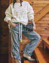 Cable Knit Sweatshirt