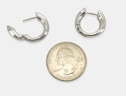 OMG Huggie Earrings